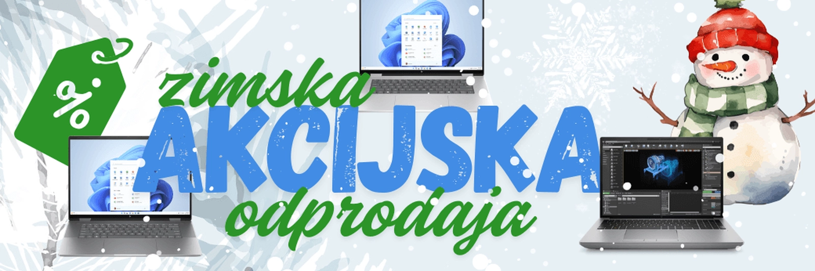 Zimska akcijska odprodaja v Second Option trgovini