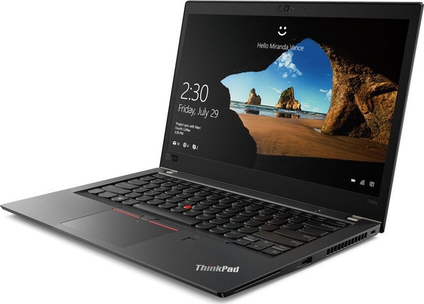 Prenosnik Lenovo ThinkPad T480S / i7 / RAM 8 GB / SSD Disk / 14,0″ FHD